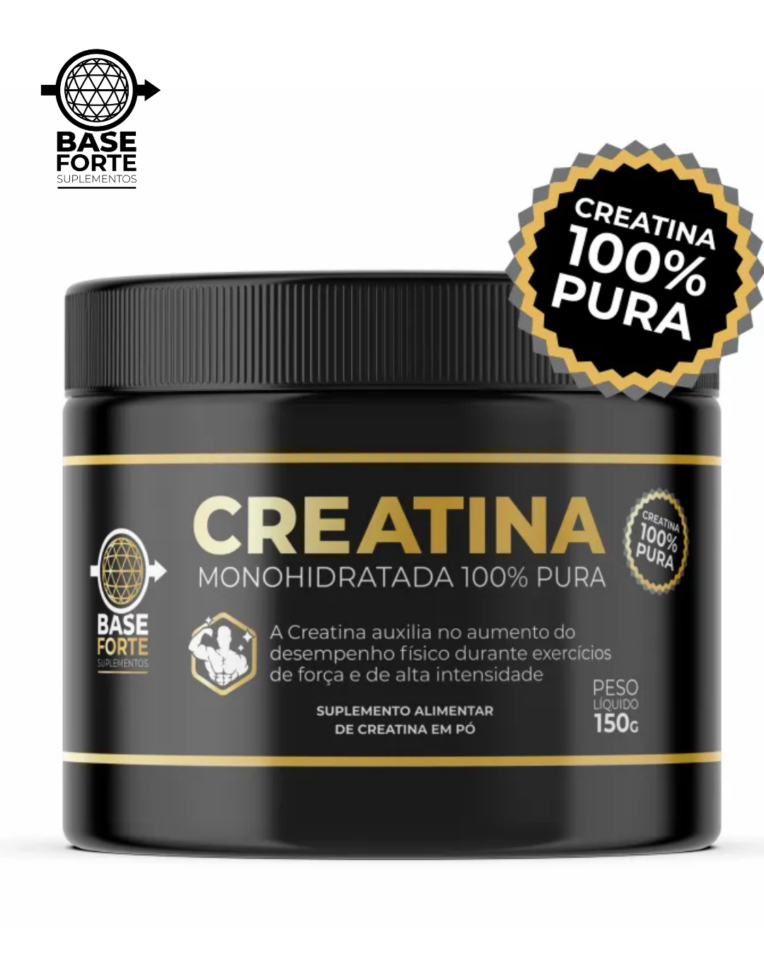 Creatina Monohidratada 100% Pura 150g