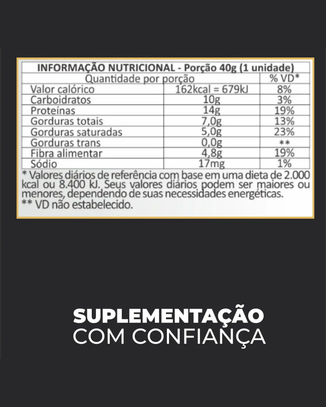 Barra de Proteína sabor Brigadeiro