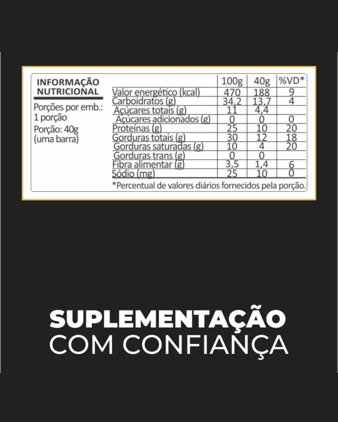 Barra de Pasta de Amendoim, Coco e Castanha de Cajú + Whey Protein
