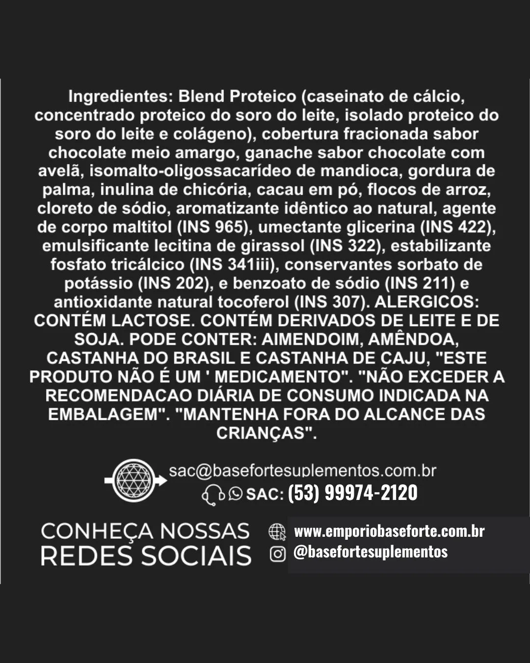 Barra de Proteína sabor Trufa de Avelã