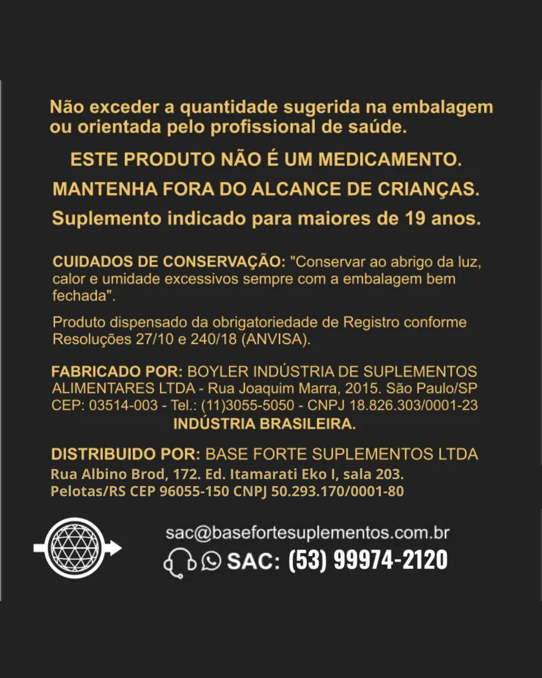 Vitaminas D3 e K2 60 cápsulas