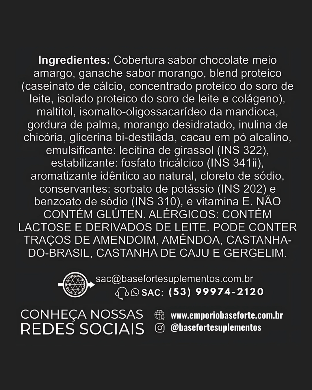 Barra de Proteína sabor Morango