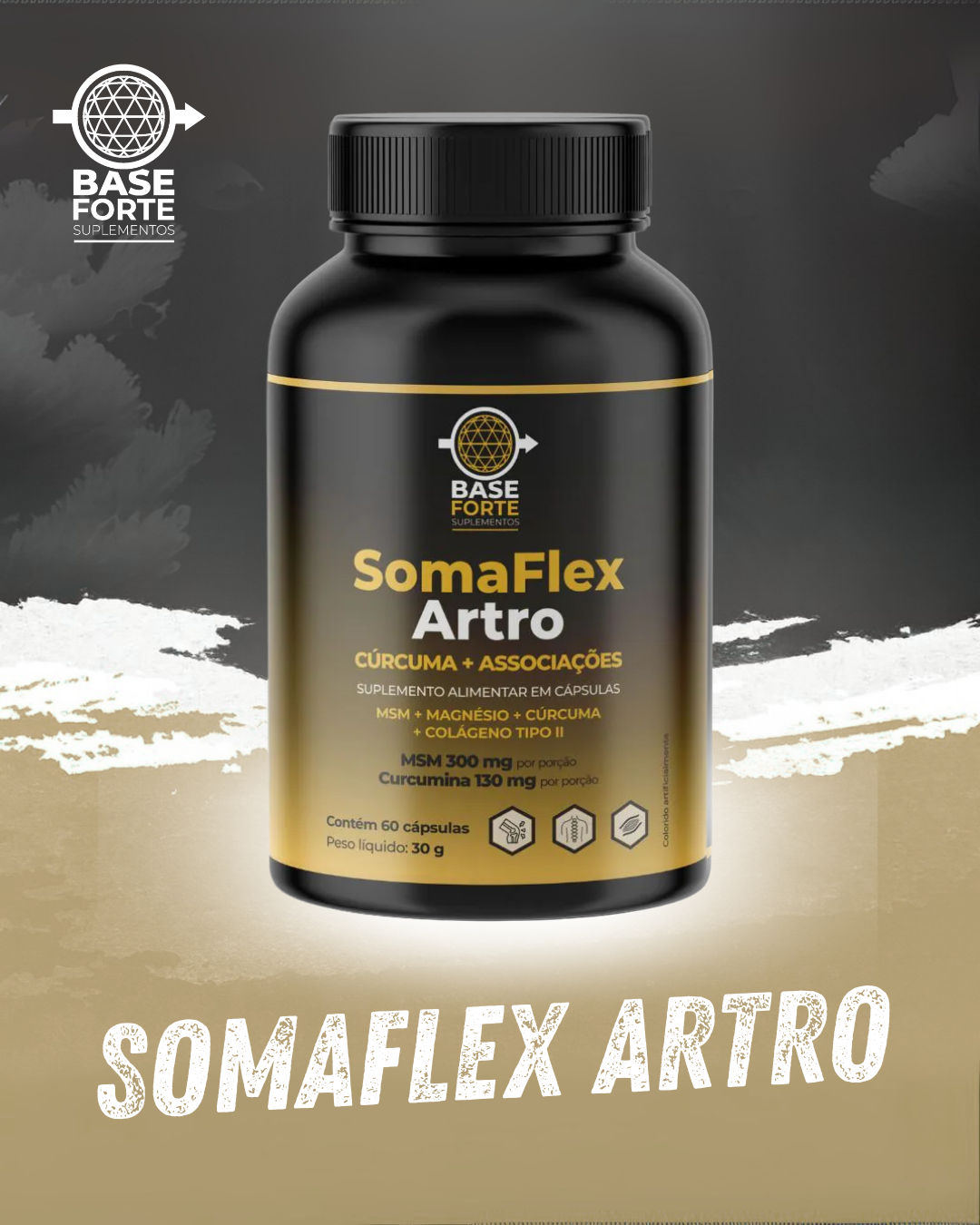 SomaFlex Artro - Curcuma, MSM e associações