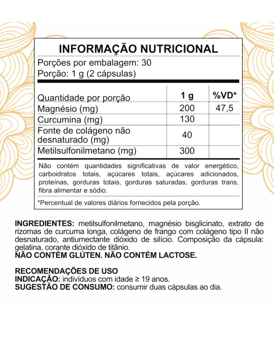 SomaFlex Artro - Curcuma, MSM e associações