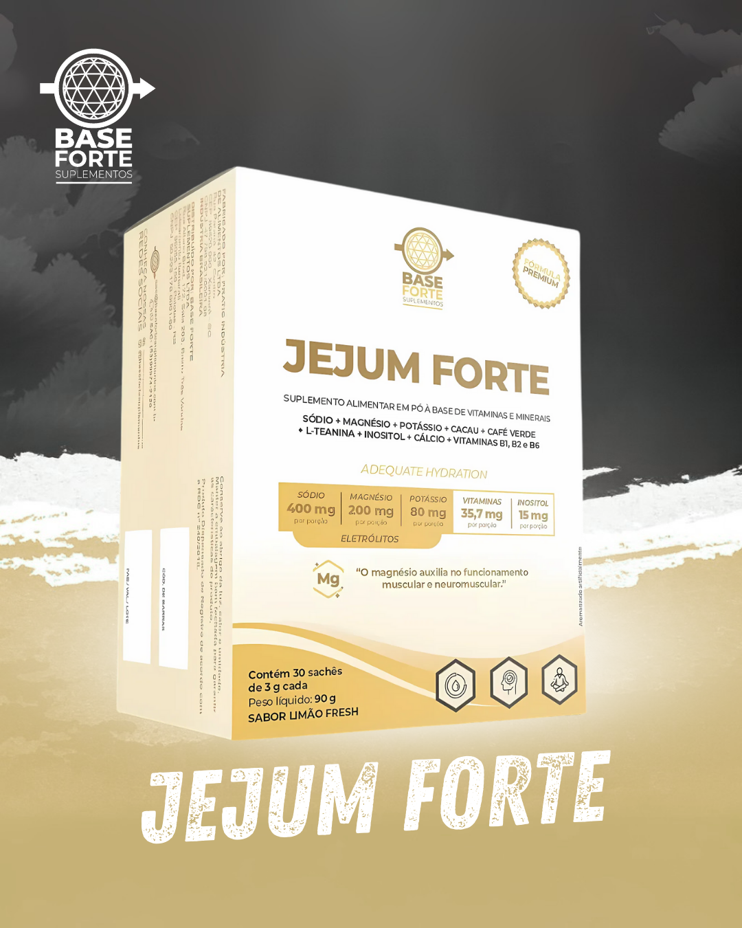 Jejum Forte - Sais Minerais e associações