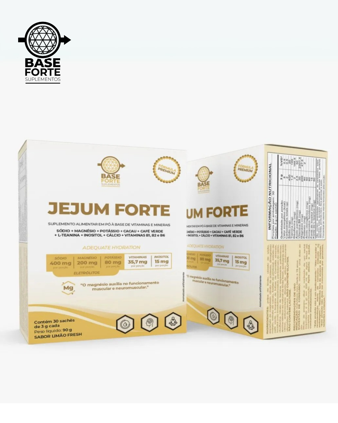 Jejum Forte - Sais Minerais e associações