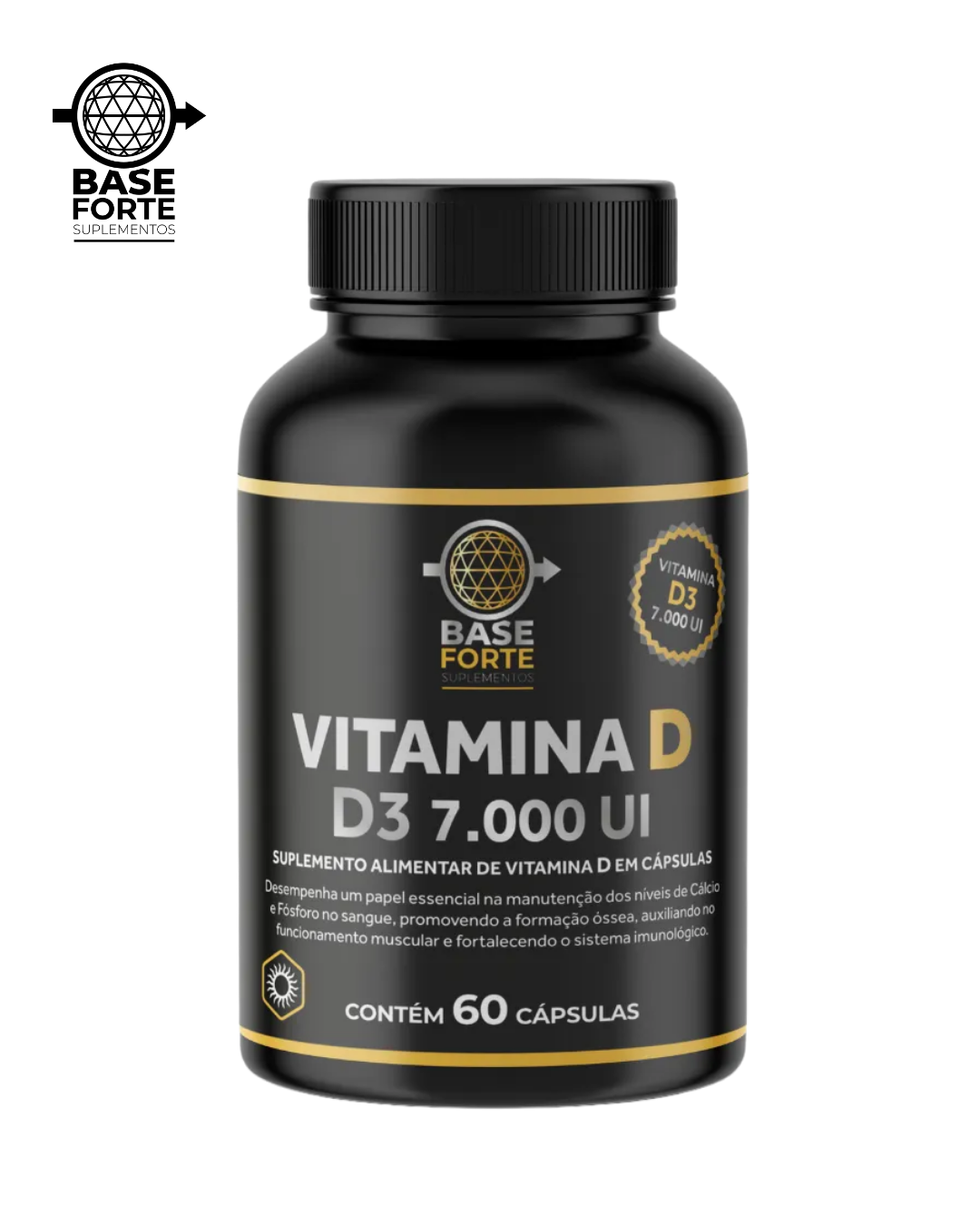 Vitamina D3 7.000 U.I. 60 cápsulas