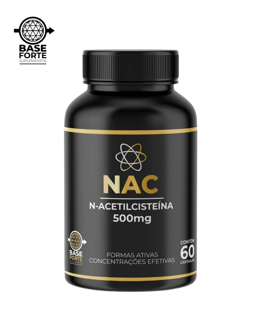 N-Acetilcisteína 500mg (NAC) + Guia de Uso BF